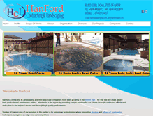 Tablet Screenshot of hanfordqatar.com